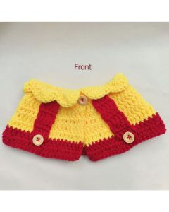 Milky Crochet Pet Collar