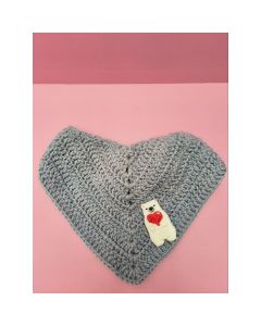 Pollar Valentine Crochet Pet Bandana