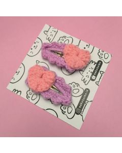 Hearts Hair Clip